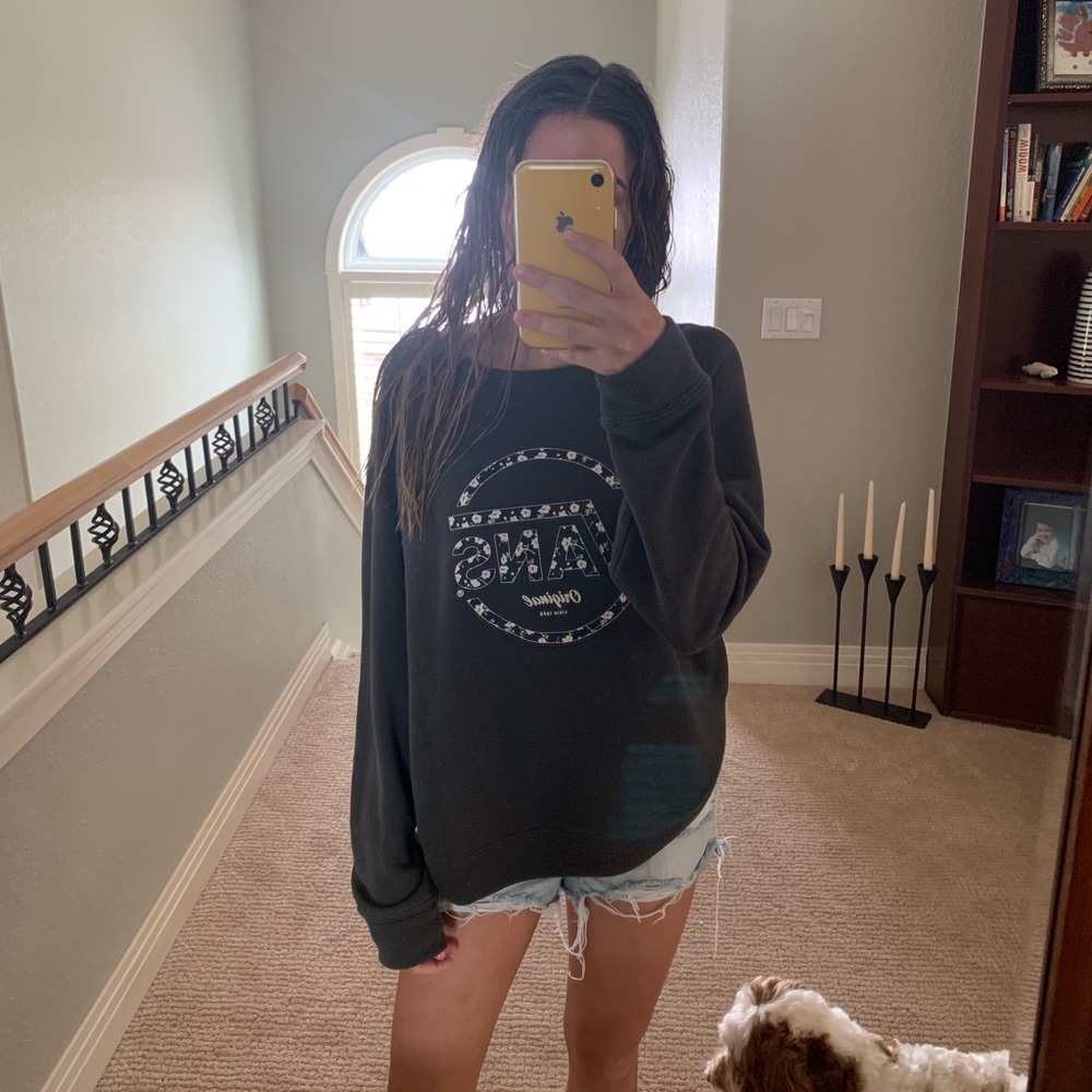 VANS crew neck hoodie